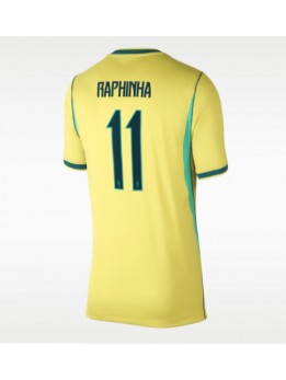 Billige Brasil Raphinha Belloli #11 Hjemmedrakt Dame VM 2026 Kortermet
